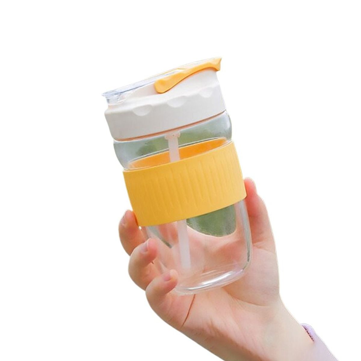 INSPIRA - Tomatodo de Vidrio a Prueba de Fugas 400 ml