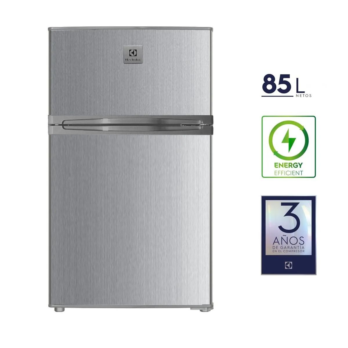 ELECTROLUX - Frigobar Frost Electrolux 85L Silver - ERTM87G2HQS