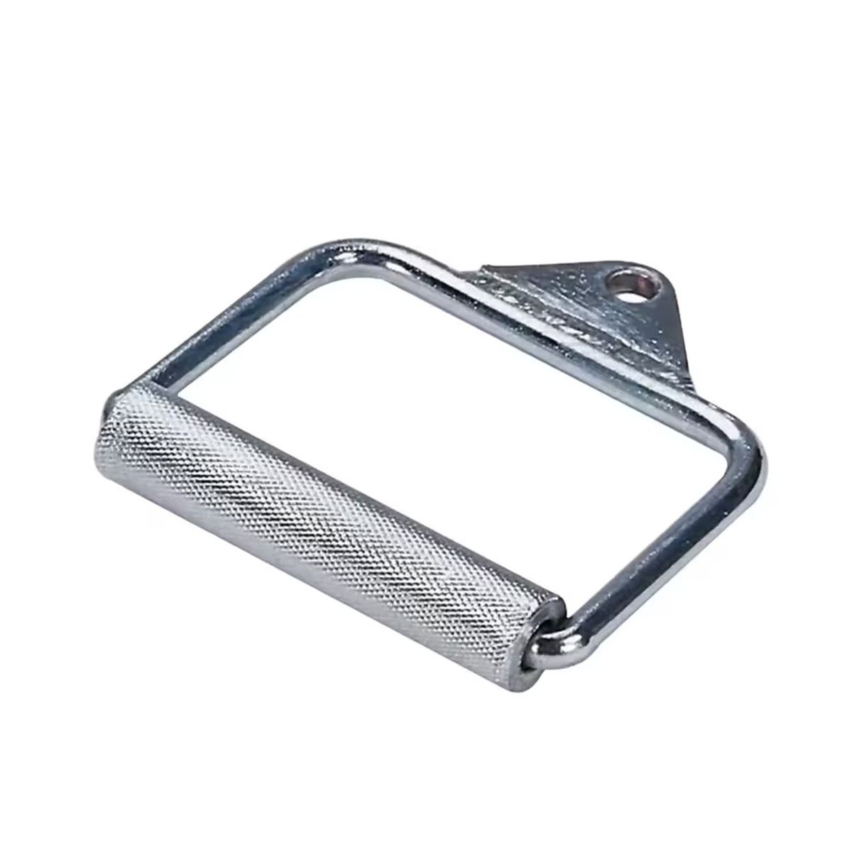 ALPHA GYM - Manija Agarre de polea acero cromado Mango para polea gym