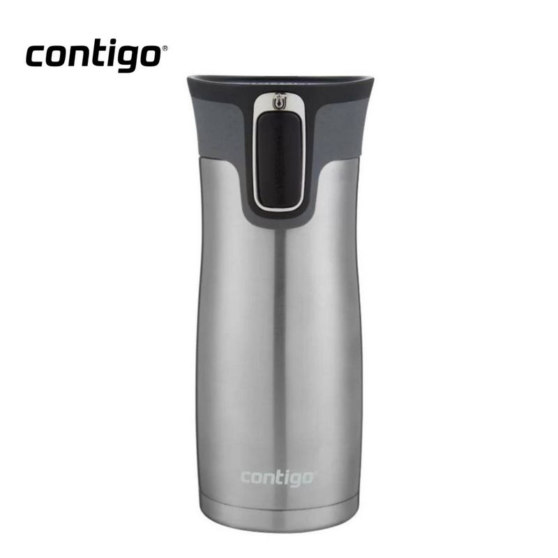 CONTIGO - Vaso Térmico De Acero Inoxidable Contigo  Gris 473ml 2074781