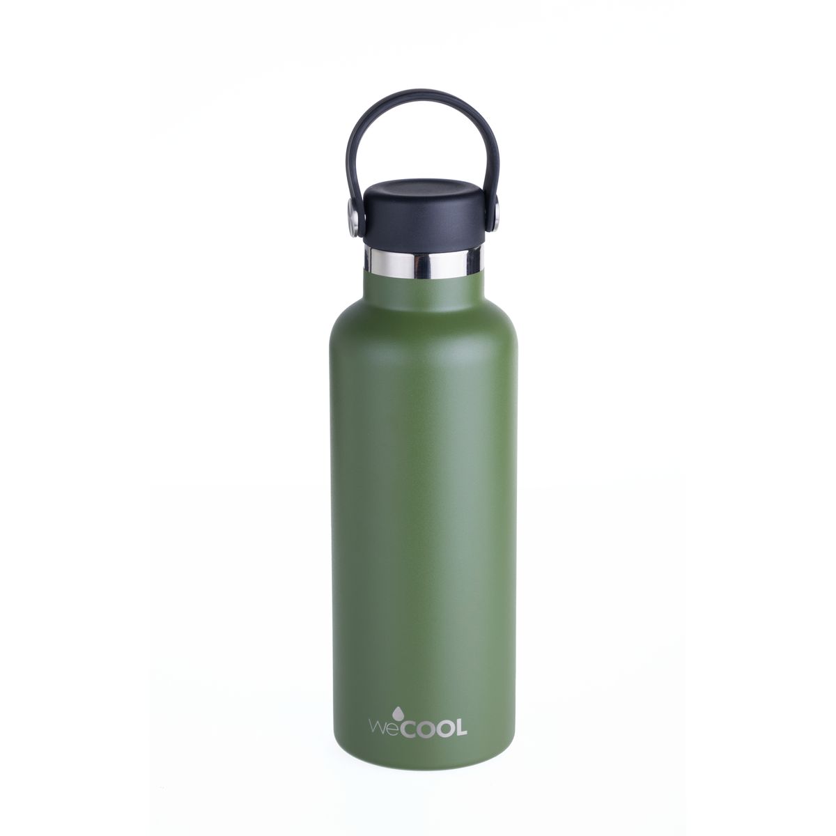 WECOOL - Botella Térmica WECOOL 650ml Verde de Acero Inoxidable con Tapa Hermética