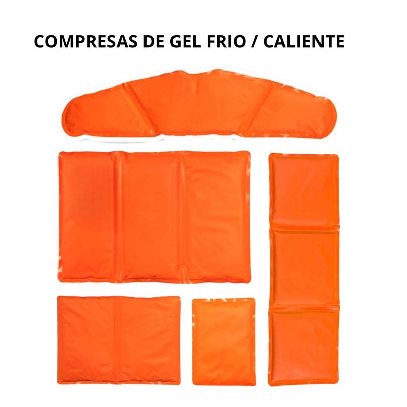 SILVER DOLPHIN - Compresas de Gel x5 pzs Alivia el Dolor