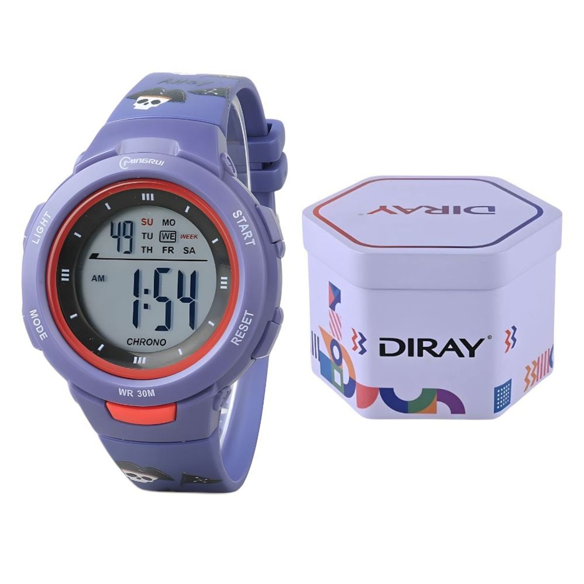 GRUPO CB - Reloj Digital para Niñas y Niños Modelo Pirata