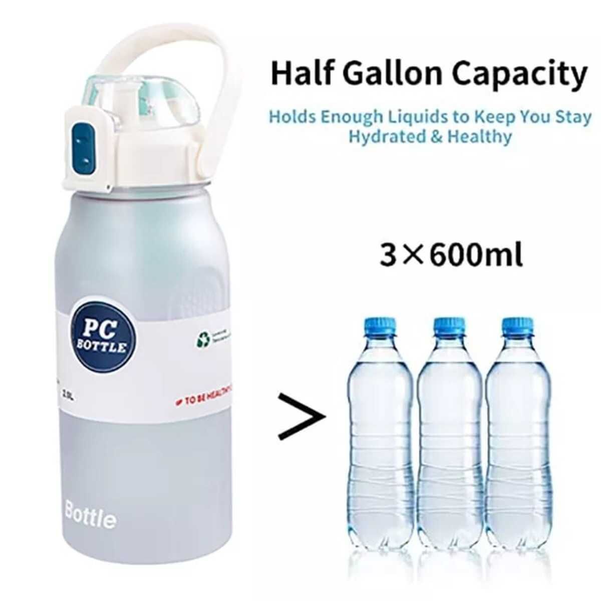 ELMEJORPRECIO - Tomatodo Portátil PC Con Stickers Capacidad 2L Rosado