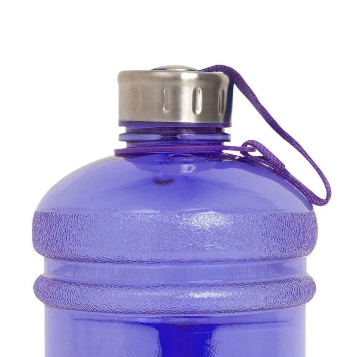 ELMEJORPRECIO - Tomatodo tipo bidón transparente deportivo 22L Morado