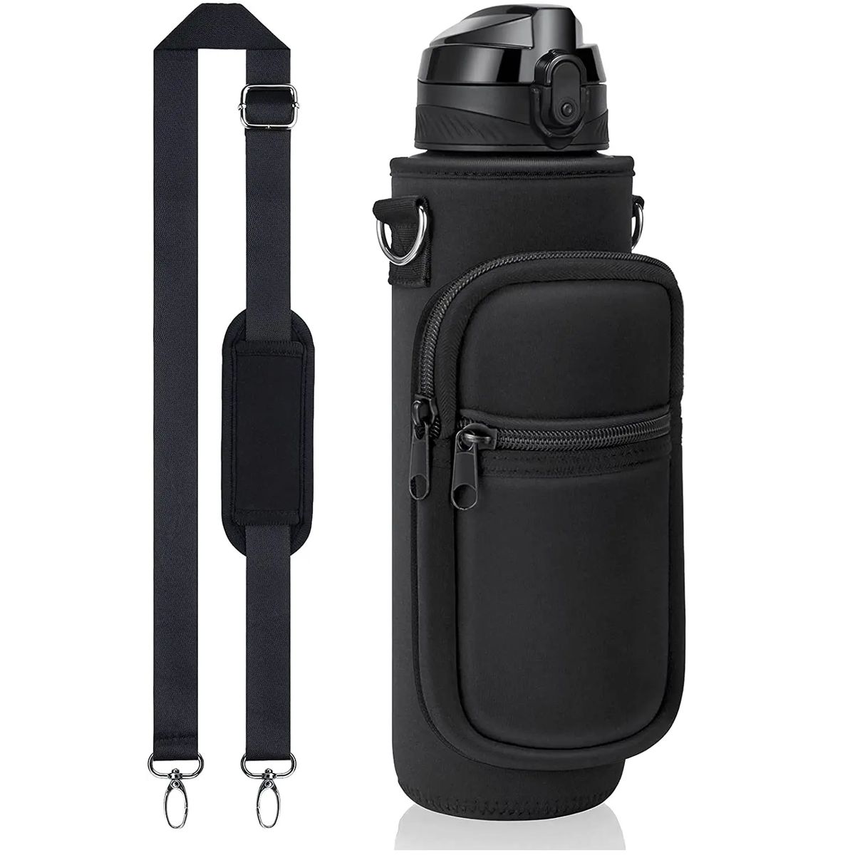 GENERICO - Botella 1L tomatodo sport deportivo con funda