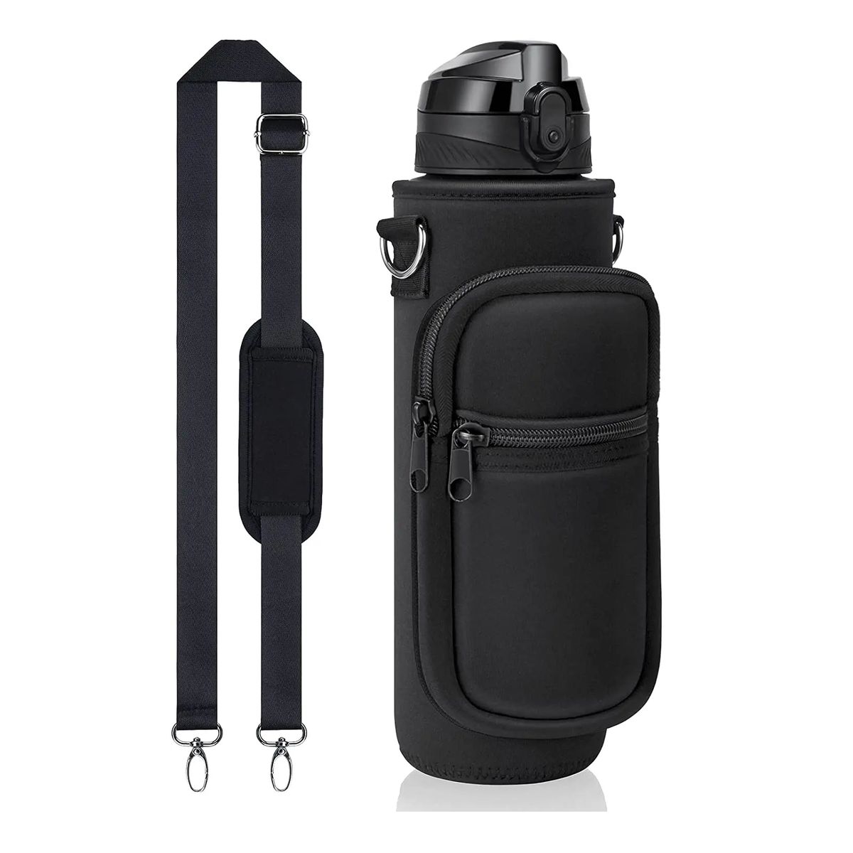 GENERICO - Botella 1L tomatodo sport deportivo con funda