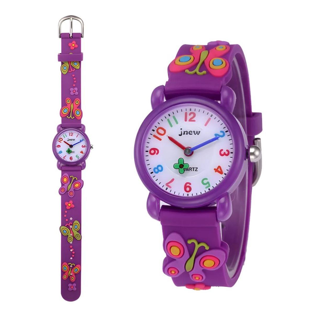 GRUPO CB - Reloj Casual para Niña Modelo Vuelo de Mariposas