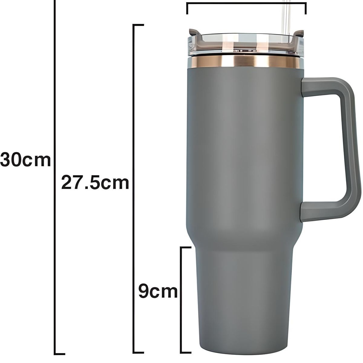 GENERICO - TERMO ACERO INOXIDABLE TAZA VASO TOMATODO TÉRMICO 1200ML