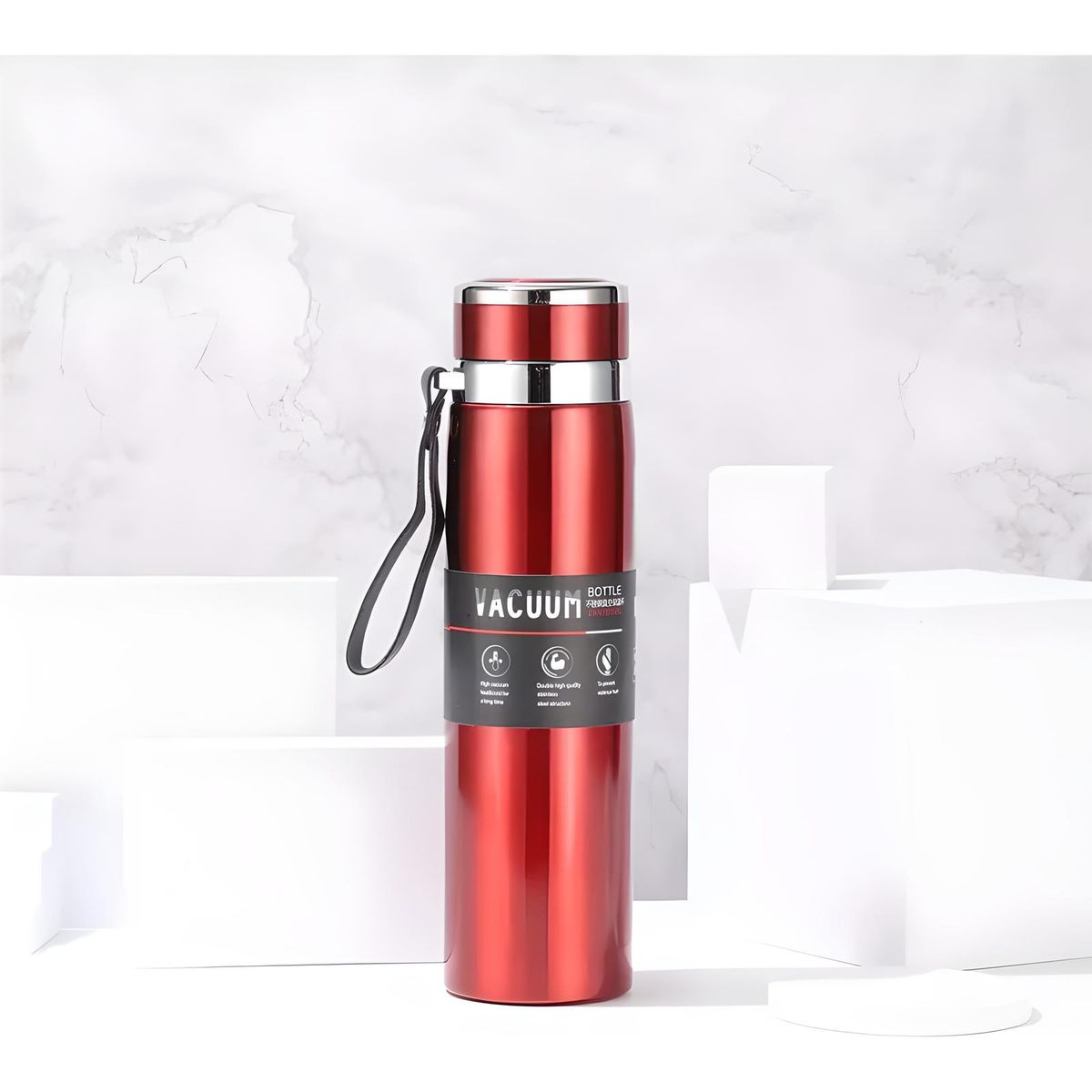 GENERICO - TERMO TOMATODO BOTELLA DE ACERO INOXIDABLE DE 1 LITRO