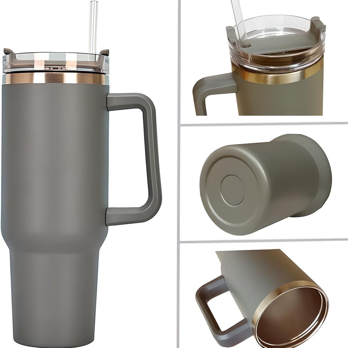 GENERICO - TERMO TAZA VASO TOMATODO TÉRMICO ACERO INOXIDABLE