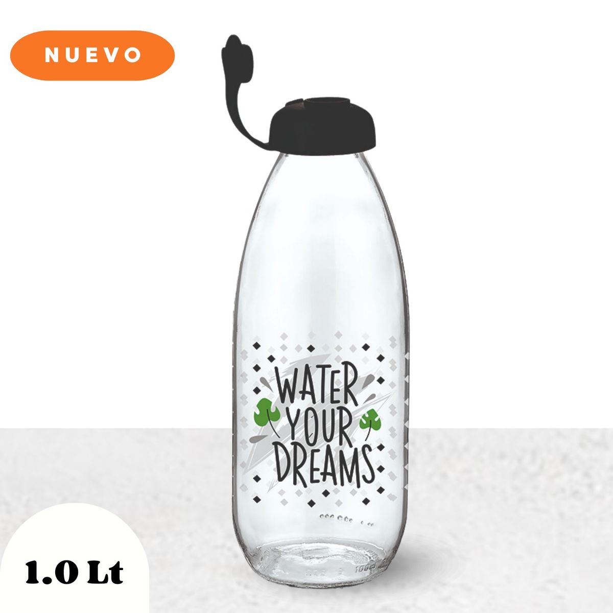 Botella de Vidrio 1l, marca ICHIMATSU - Foto Principal
