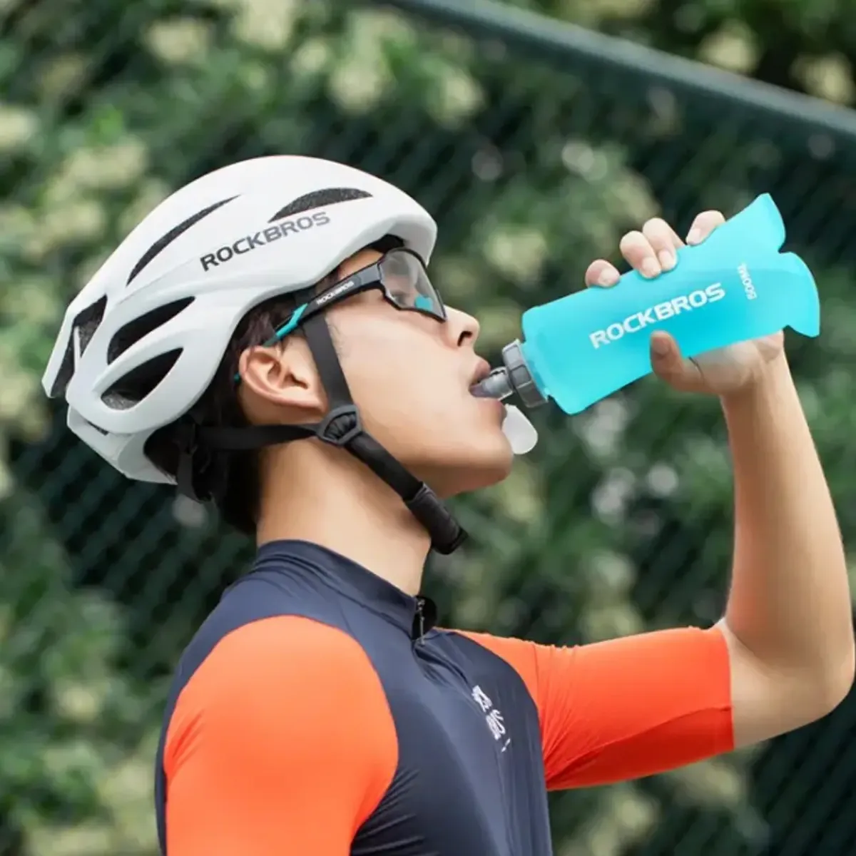 ROCKBROS - Botella Plegable de 500ml Rockbros