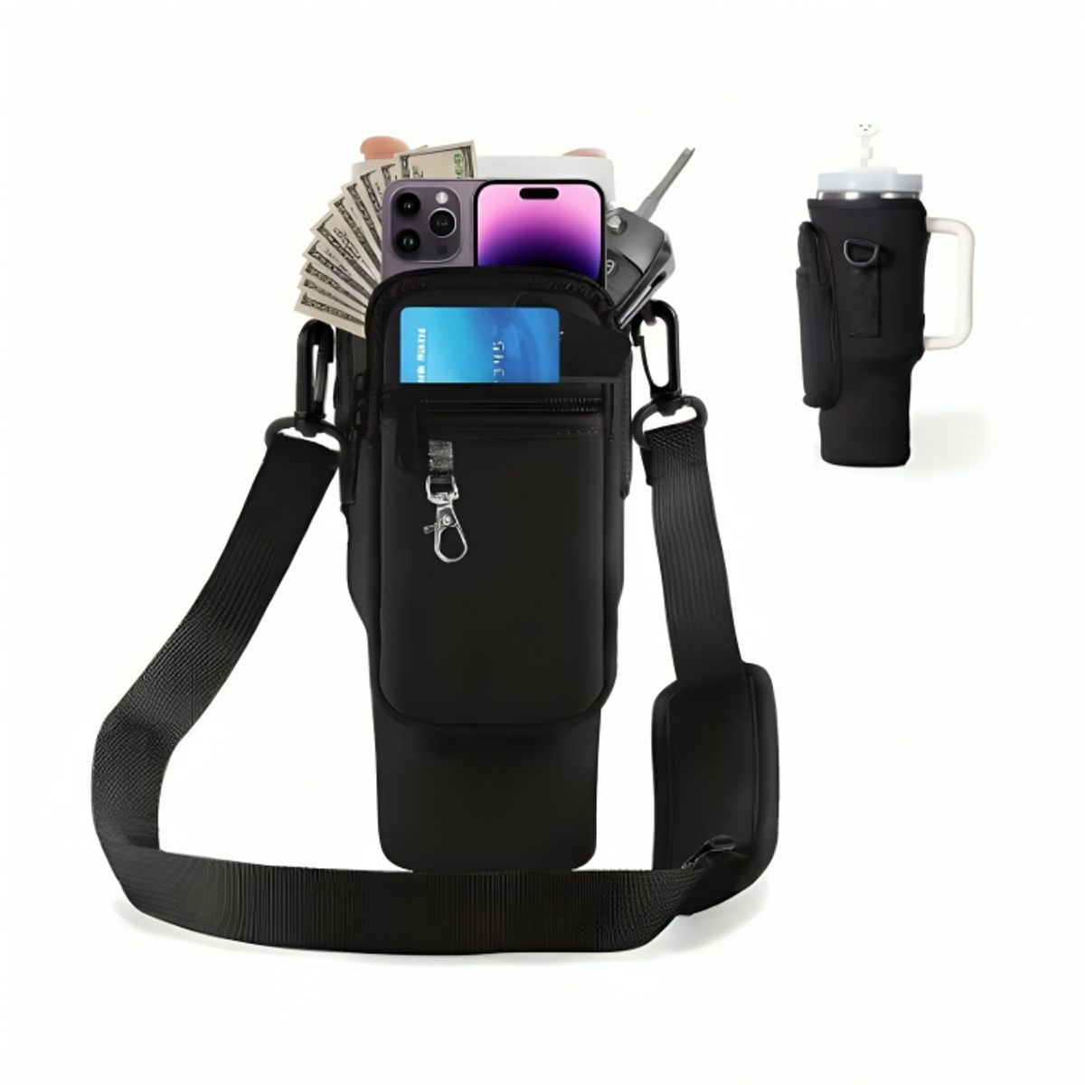 GENERICO - Funda Carry All Day Protector para Vaso Tomatodo de 900 950 1250ml