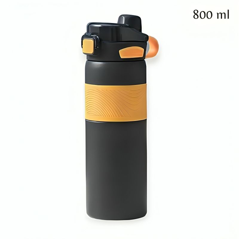 GENERICO - Termo Tomatodo Doble Pico de Acero Inoxidable de 800 ml