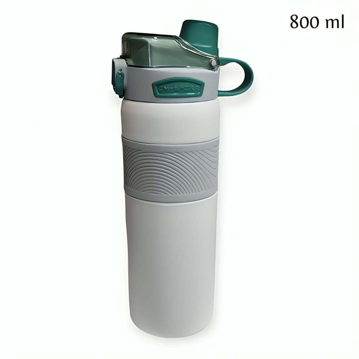 GENERICO - Termo Tomatodo Doble Pico de Acero Inoxidable de 800 ml