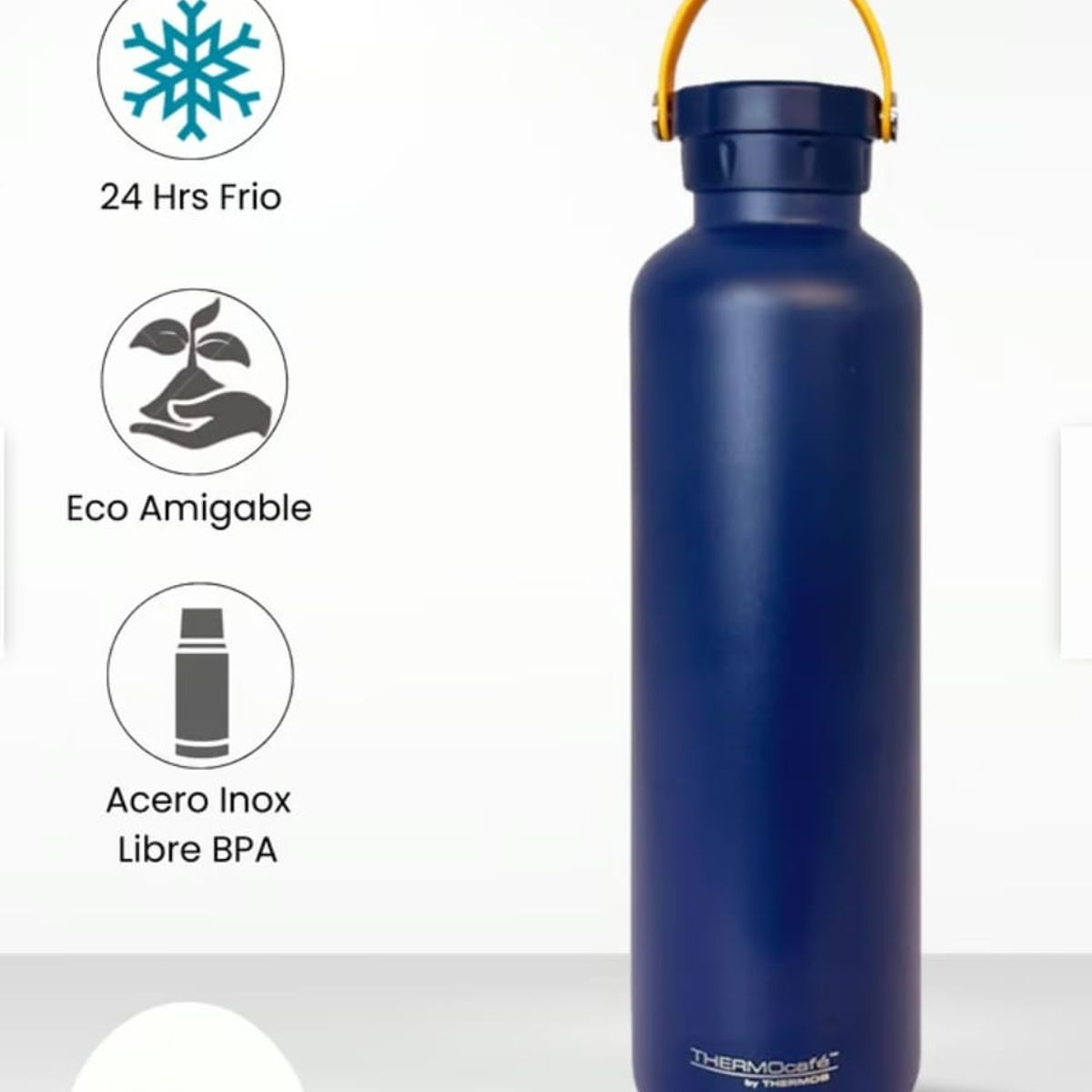 THERMOS - botella tomatodo termico  de acero Swingo  1000ml AZUL