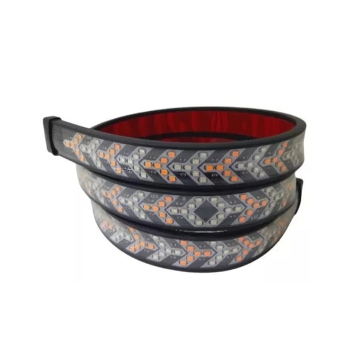 GENERICO - Tira Led Autoadhesiva Para Señalización Rojo - Flecha 150cm