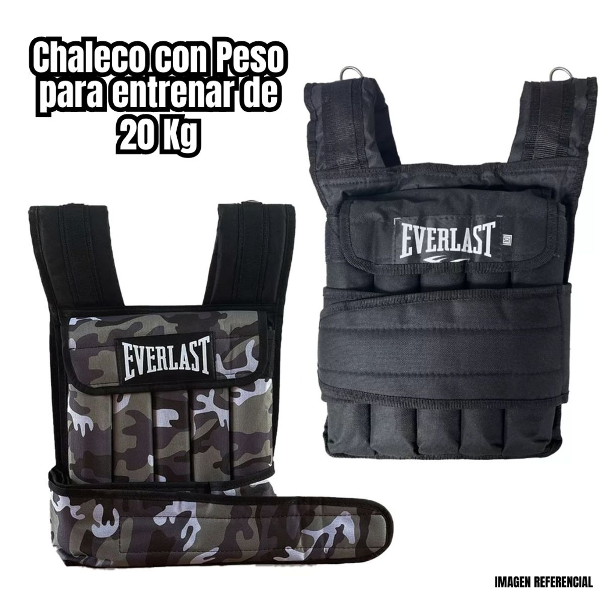 Chaleco con Peso 20Kg - NG, marca GENERICO - Foto Principal