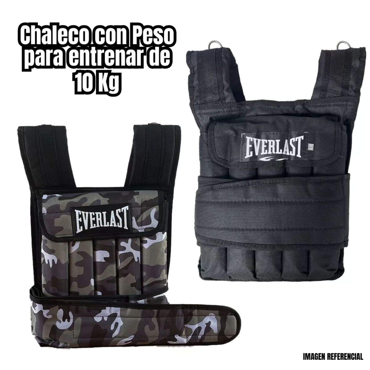 GENERICO - Chaleco con Peso 10Kg - NG