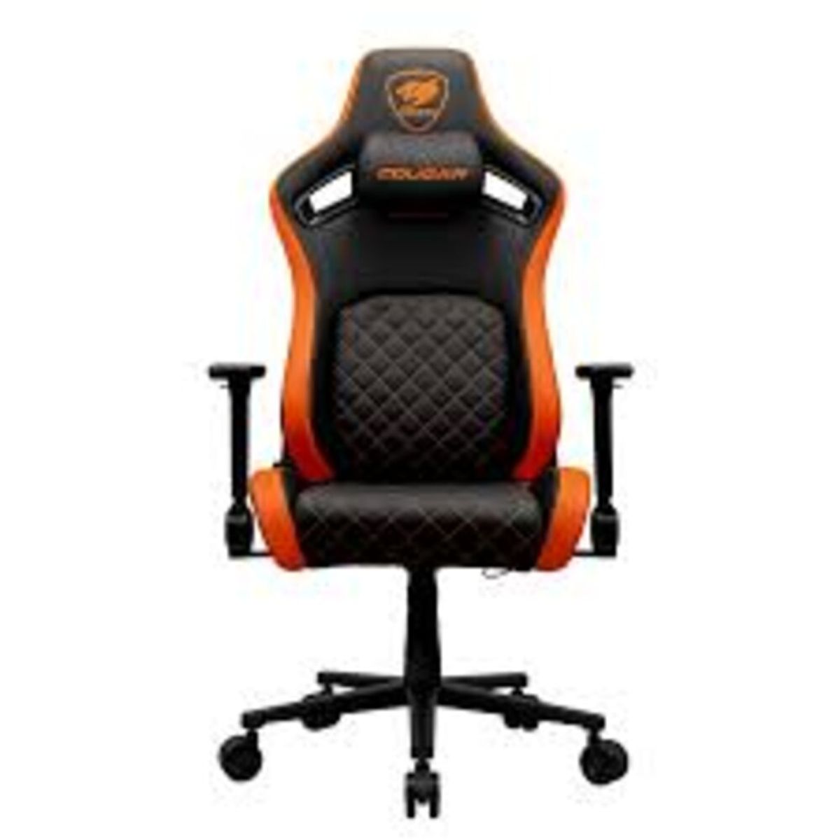 COUGAR - SILLA GAMER COUGAR DEFENSOR BLACK - ORANGE 3MDFLORB0001