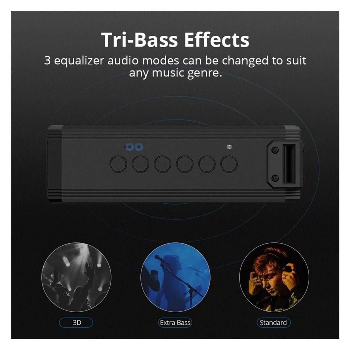 TRONSMART - Parlante Tronsmart Force+ 40W Bluetooth Speaker