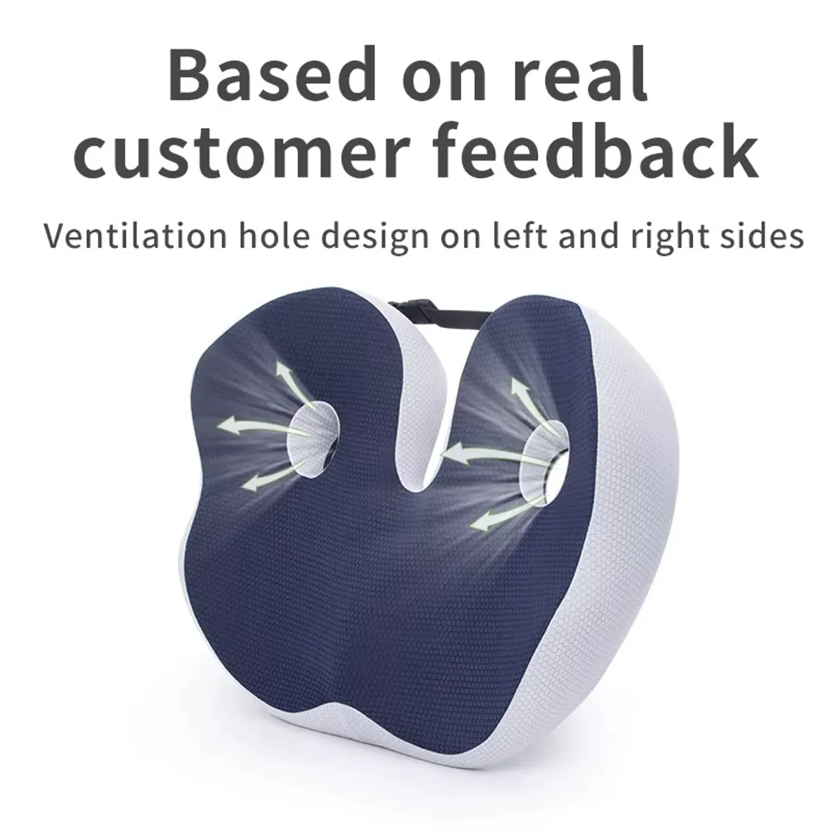 CARJOLLITY - Cojín de asiento glúteos coxis cadera ciática isquiotibiales