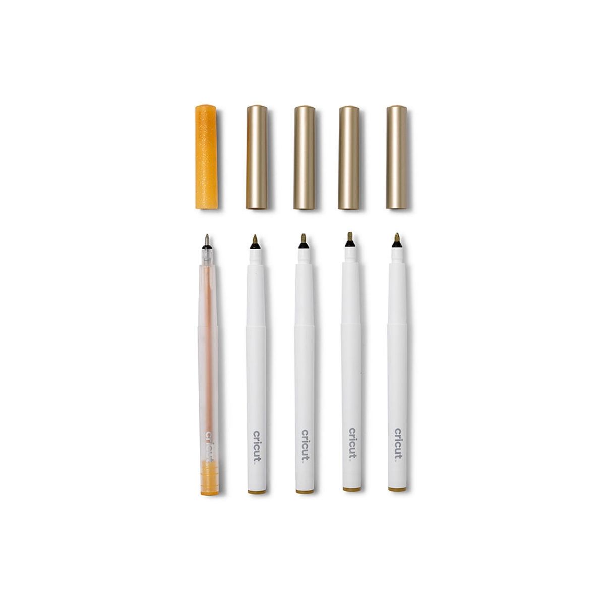 CRICUT - 5 Und De Plumones Cricut Color Dorado - Maker Y Explore