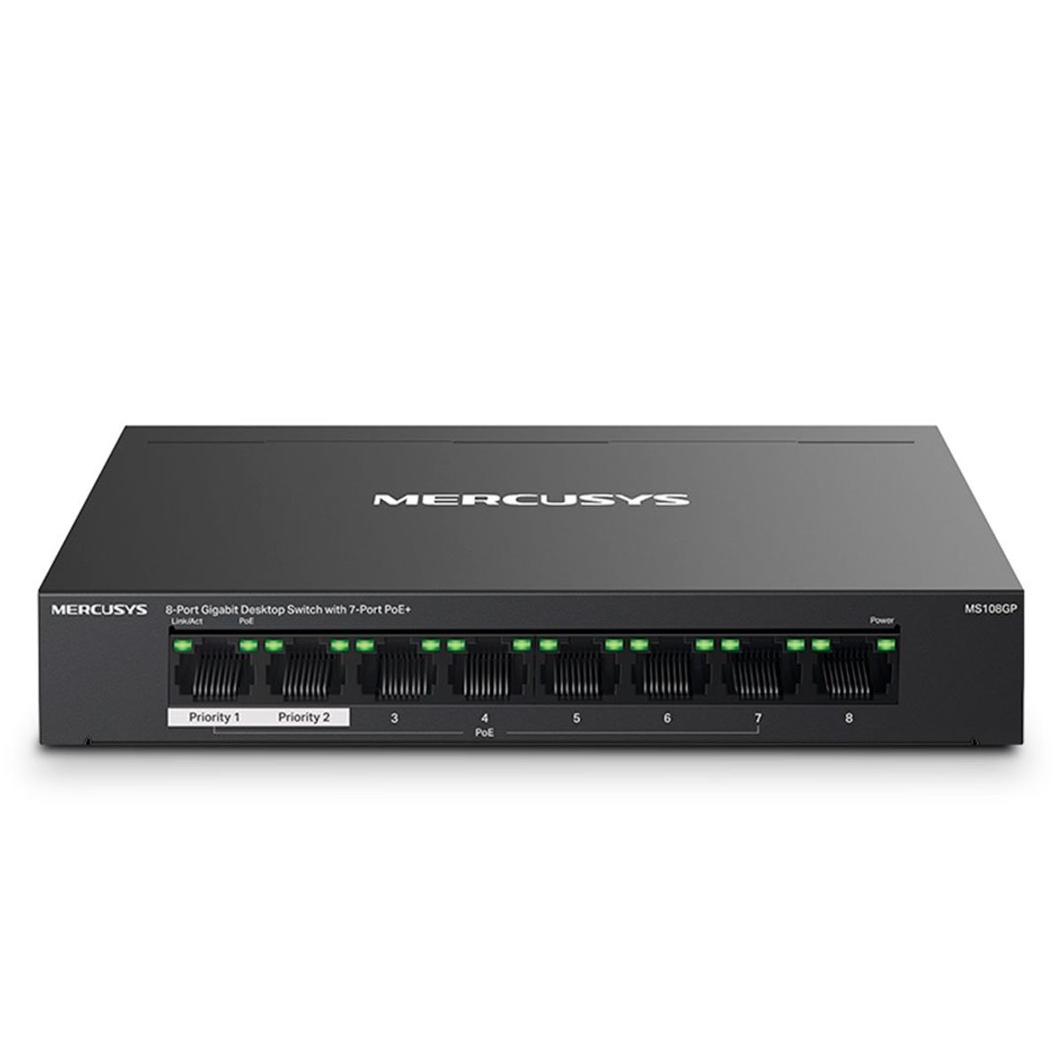 MERCUSYS - MERCUSYS MS108GP Switch PoE 8 Puertos Gigabit