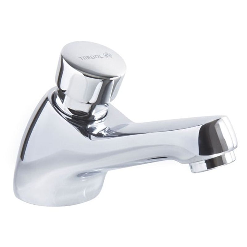 TREBOL - TEMPORIZADA LLAVE DE 12″ PARA LAVATORIO