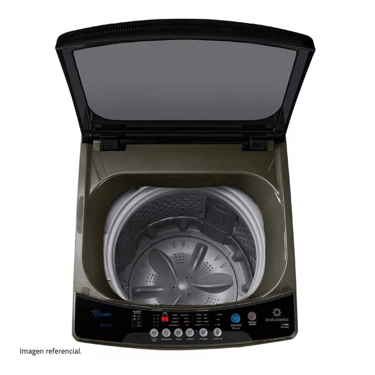 INDURAMA - Lavadora 16KG Carga Superior LRI-16DTN