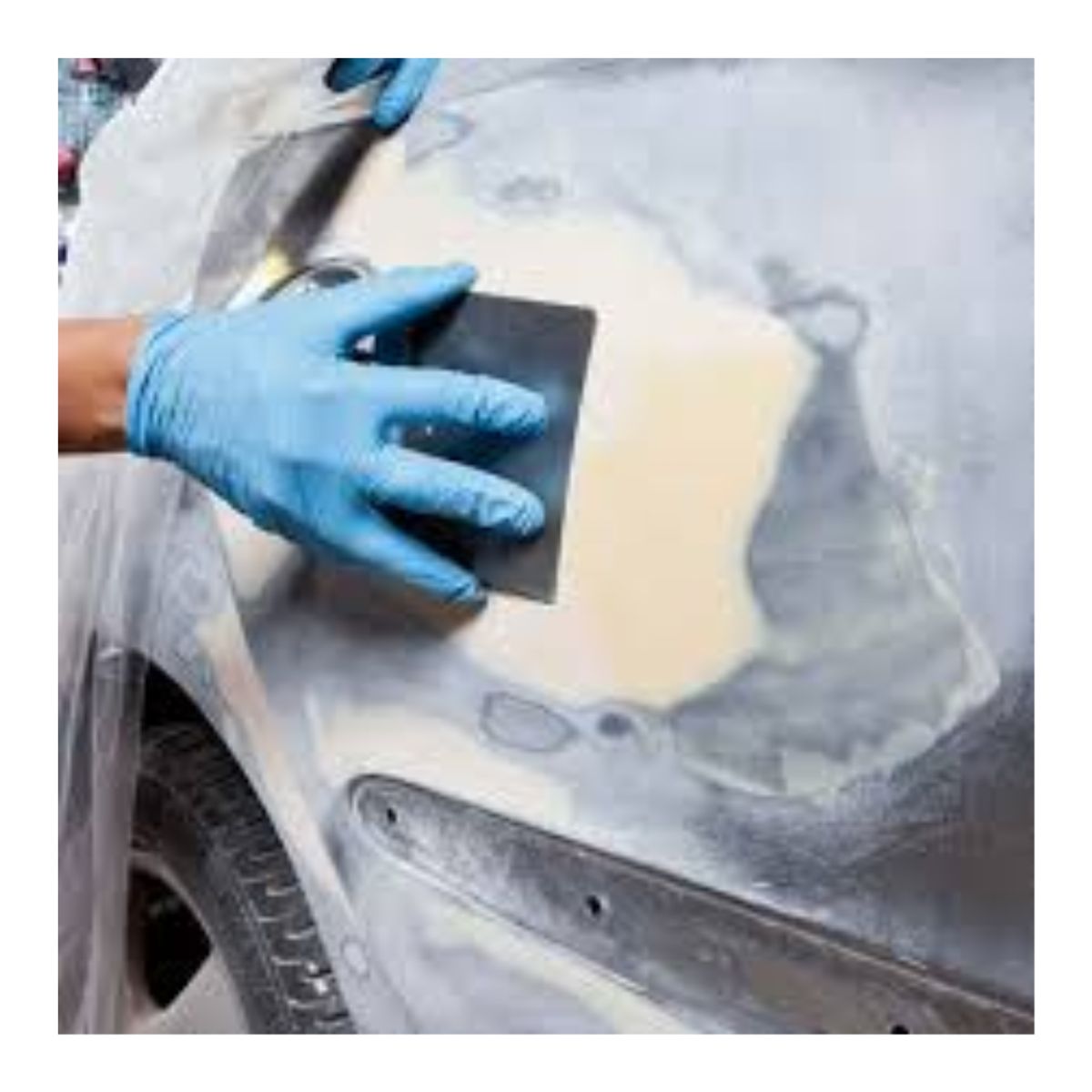 SIKA - Pack Sika Masilla para auto x 4kg + Adhesivo para parabrisas