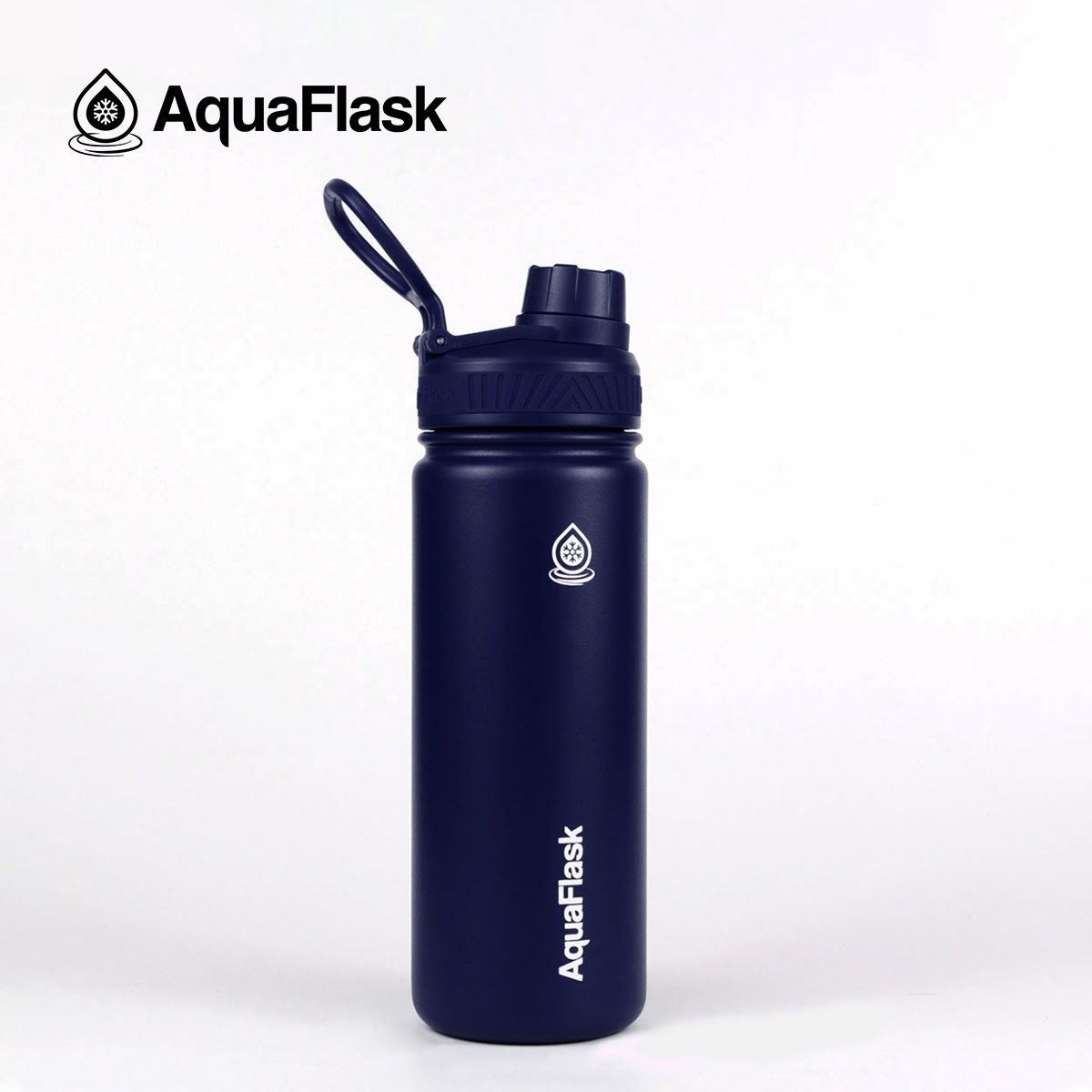 AQUAFLASK - Botella de Acero Inoxidable 530 ML Cobalt Blue