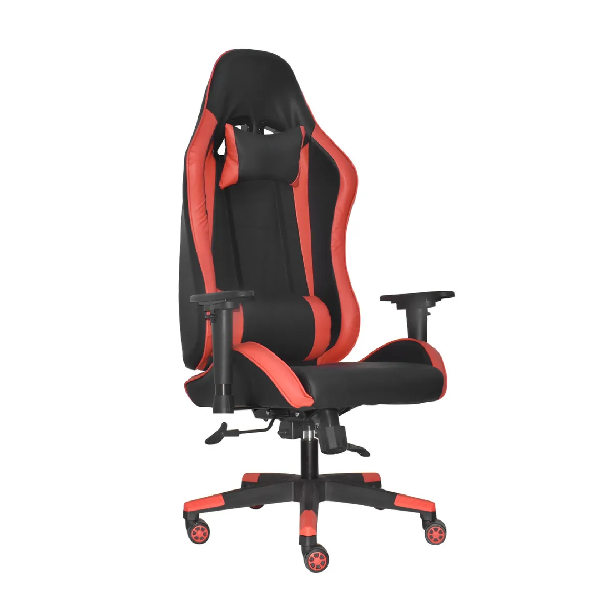 BONNO - Silla Gamer Leaf Negro/Rojo Bonno