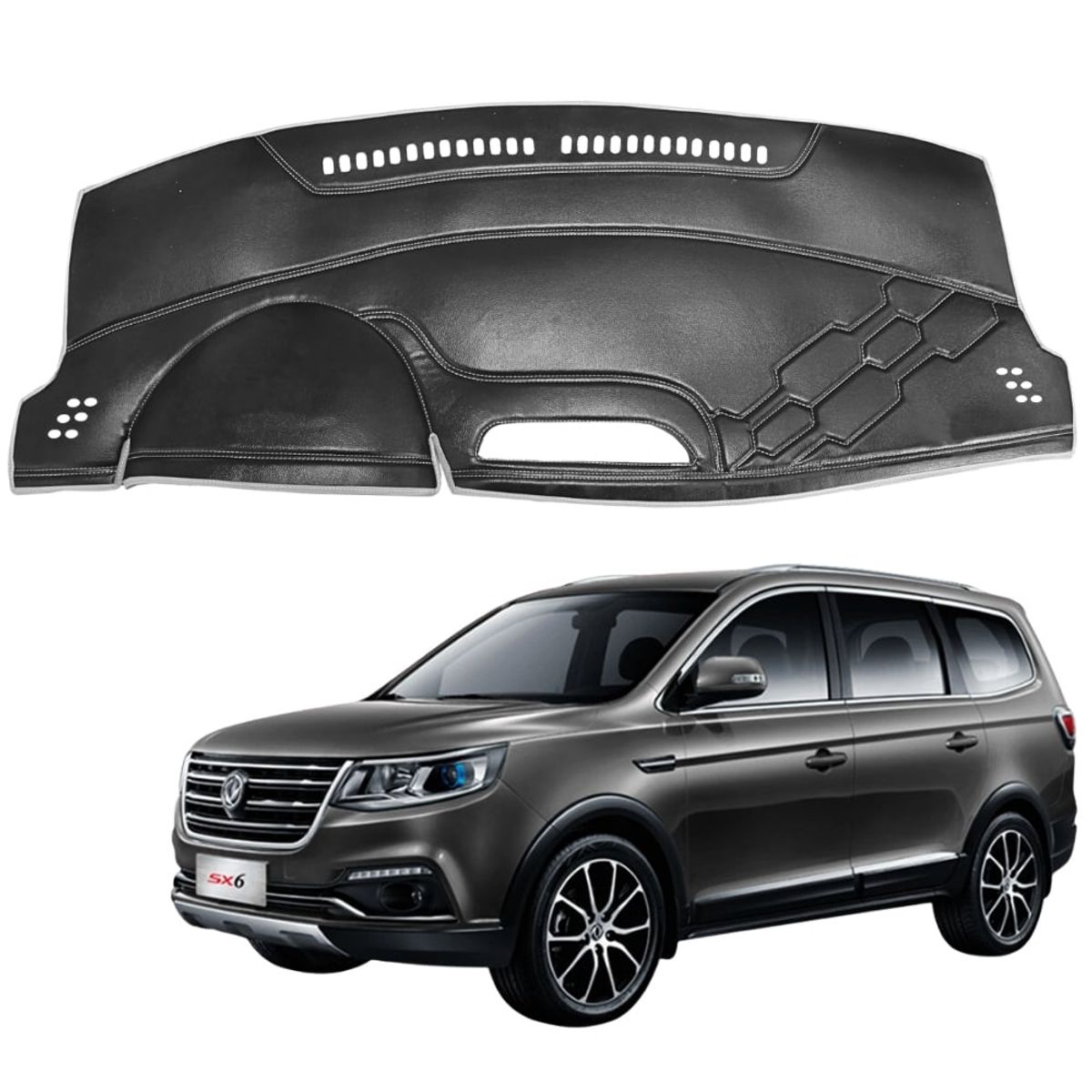 TECGO - PROTECTOR CUBRE TABLERO TIPO  DONGFENG SX6 2024 - 2025 -