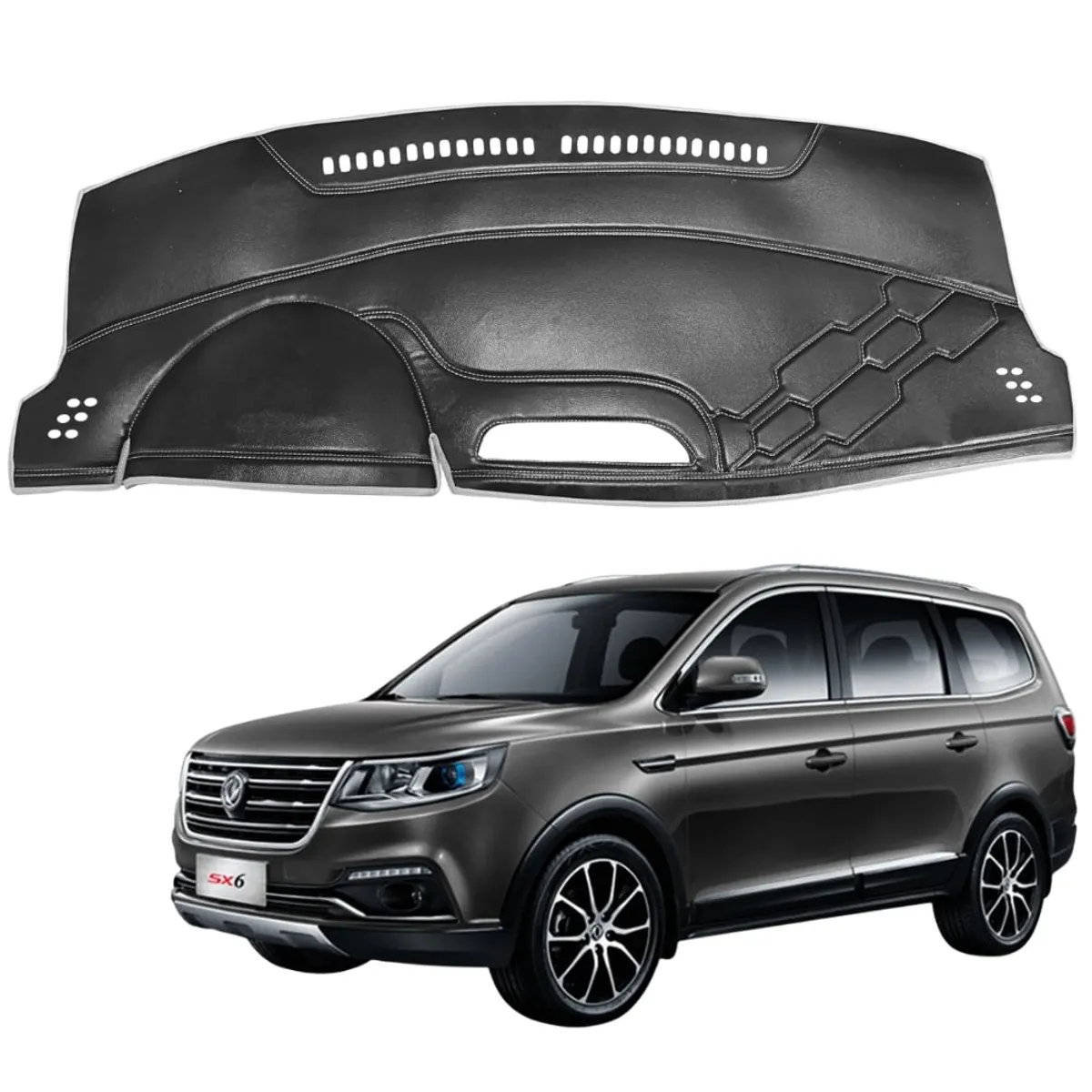 TECGO - PROTECTOR CUBRE TABLERO TIPO  DONGFENG SX6 2024 - 2025 -