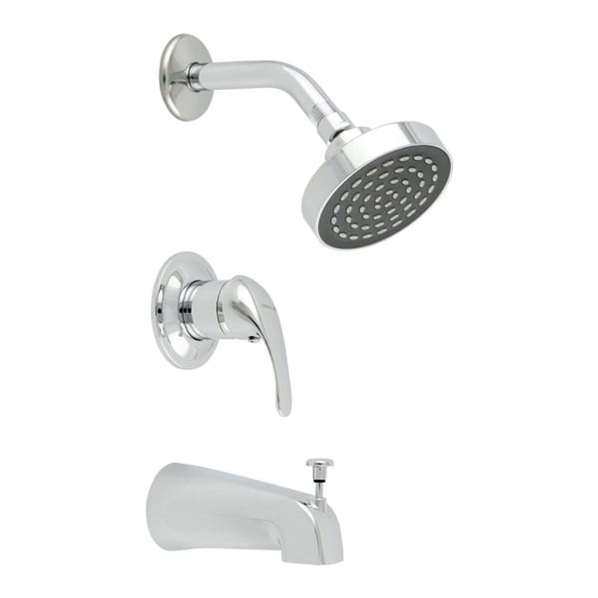 TREBOL - SIRENE MEZCLADORA MONOCOMANDO PARA DUCHA TINA