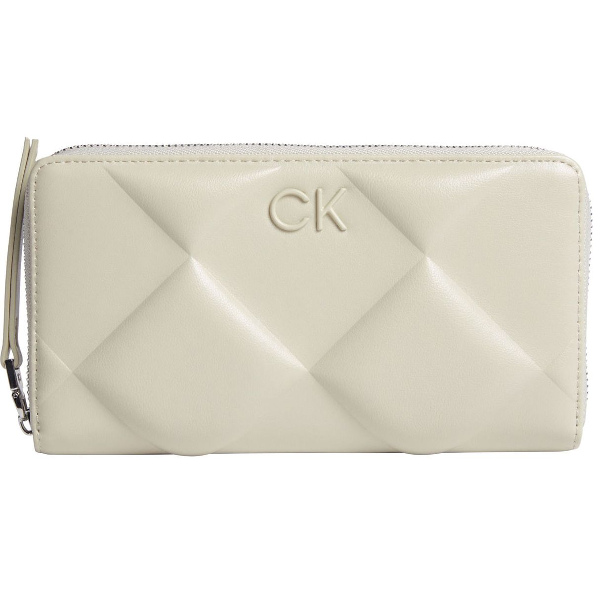 CALVIN KLEIN - BILLETERA QUILT LARGE ZIP AROUND WALLET CK
