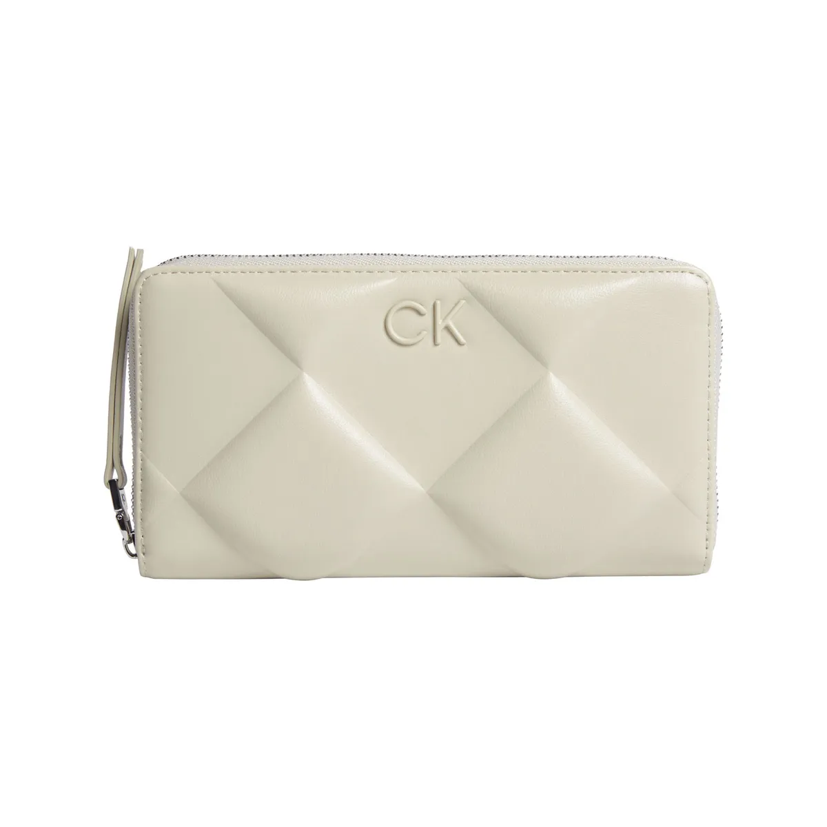 CALVIN KLEIN - BILLETERA QUILT LARGE ZIP AROUND WALLET CK