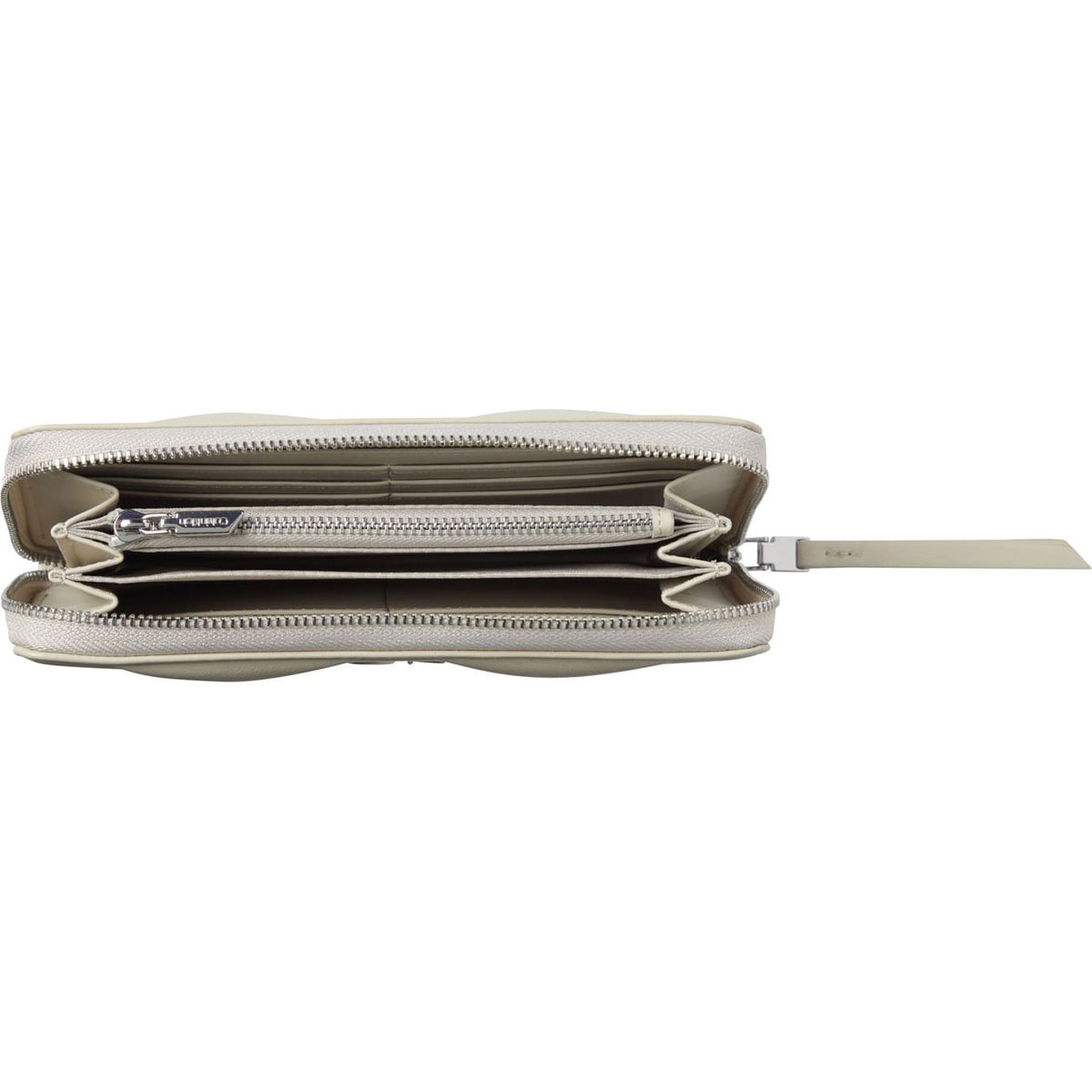 CALVIN KLEIN - BILLETERA QUILT LARGE ZIP AROUND WALLET CK