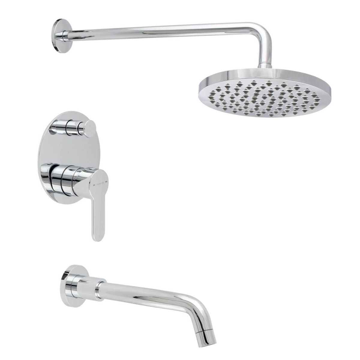 TREBOL - LIVENZA MEZCLADORA MONOCOMANDO PARA DUCHA TINA