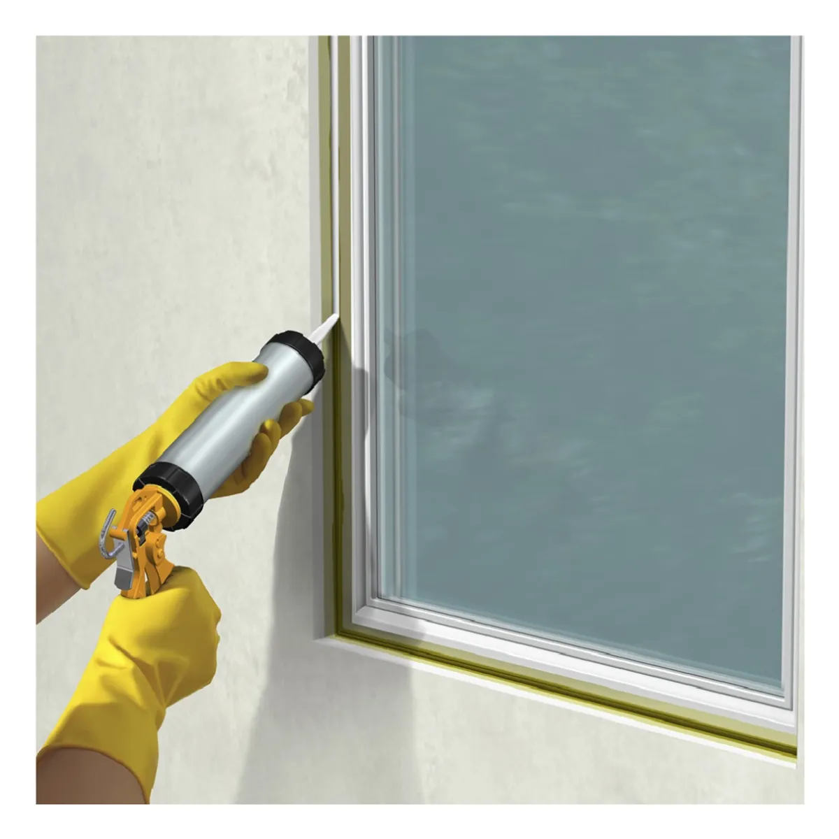 SIKA - 3 Selladores para juntas Sikaflex 415 Gris + Gratis Sikasil Marine