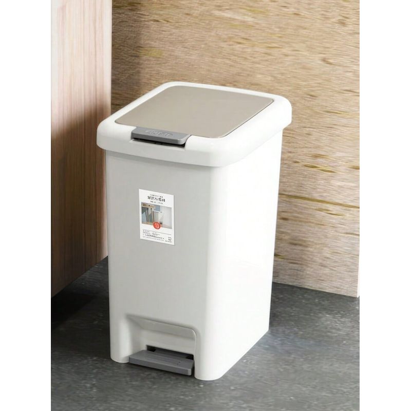 GENERICO - TACHO DE BASURA 20 LT CON PEDAL DOBLE TAPA