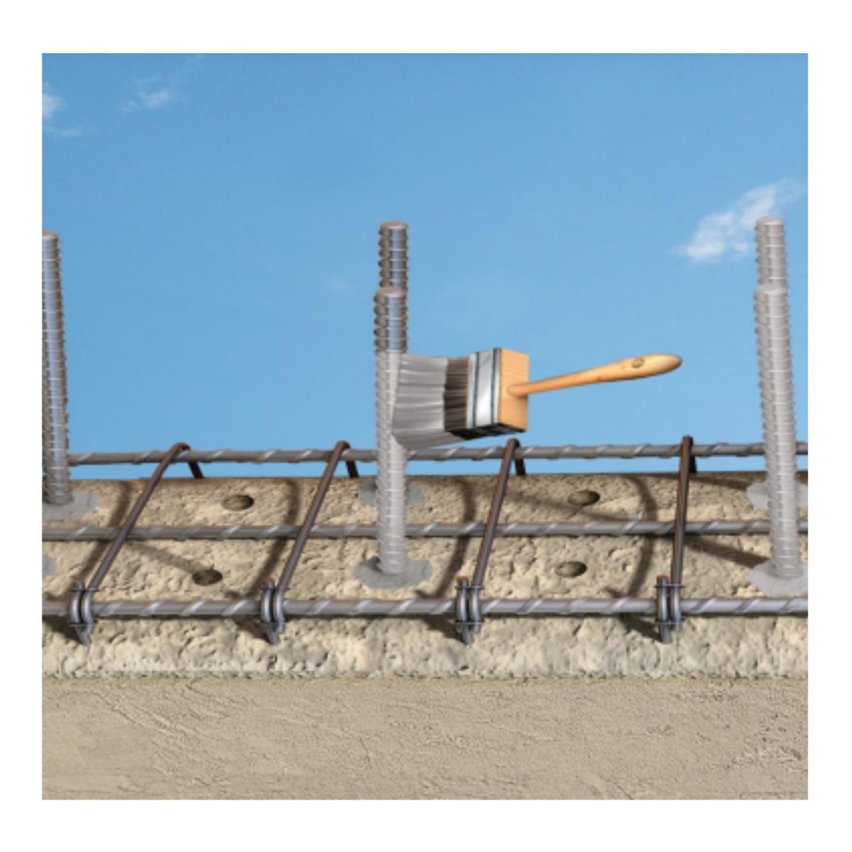 SIKA - Protector anticorrosivo Sika MonoTop®1010 ES + Sikasil Marine