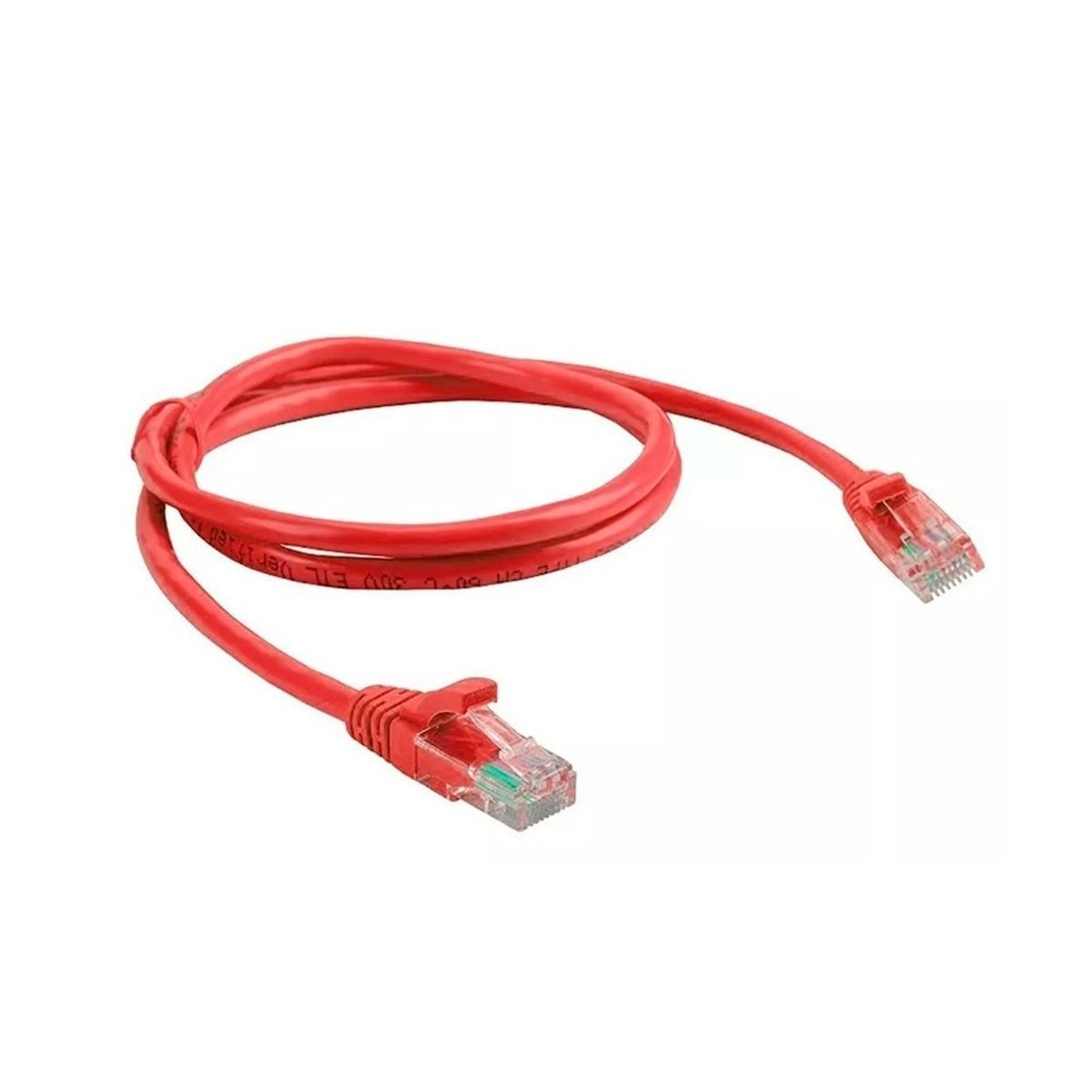 DIXON - CABLE DE RED UTP DIXON CAT5E 1M 4PX24 LSZH ROJO PN URT4EF4N01M4B2