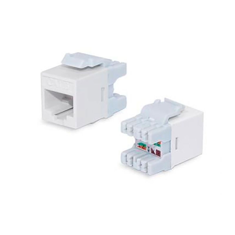 DIXON - JACK RJ-45 DIXON CAT6 CAL 22-26 AWG COLOR BLANCO PN KJ88-C6-USWH