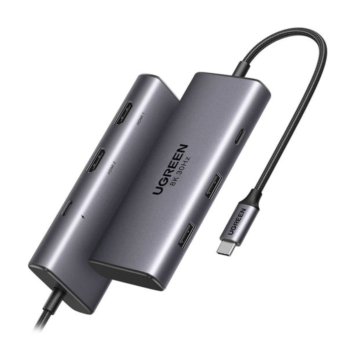 UGREEN - Adaptador HUB USB-C 6 en 1 Revodok 206 UGREEN CM498 15852