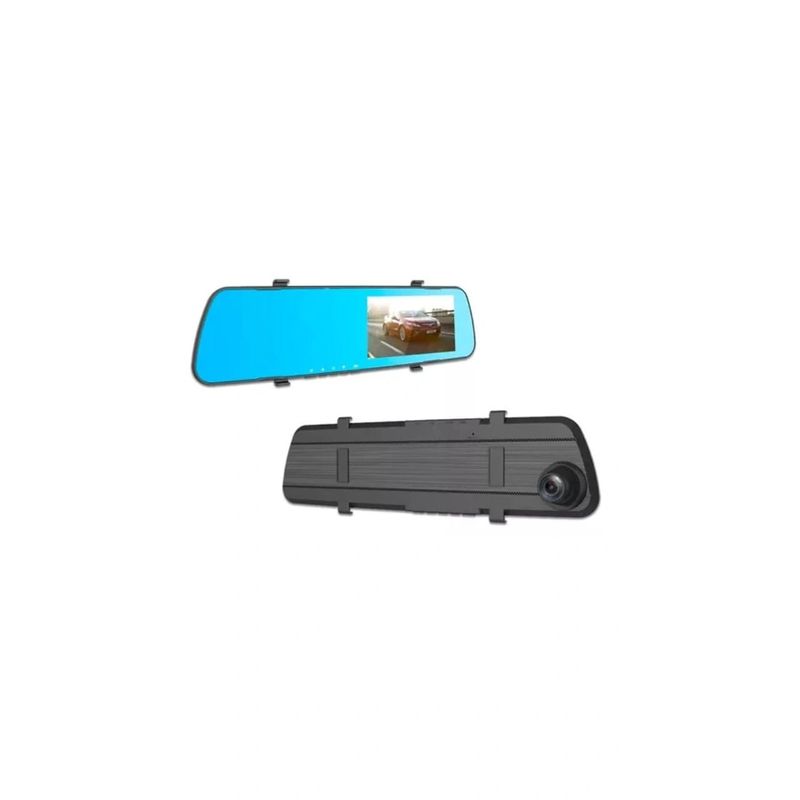 GENERICO - Cámara de Auto Espejo Retrovisor doble camara