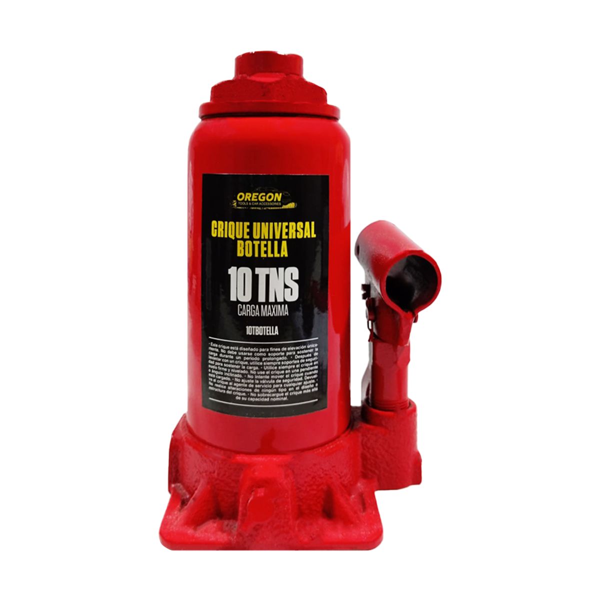 OREGON - Gata Hidráulica Tipo Botella 10 Ton Universal Auto Oregon
