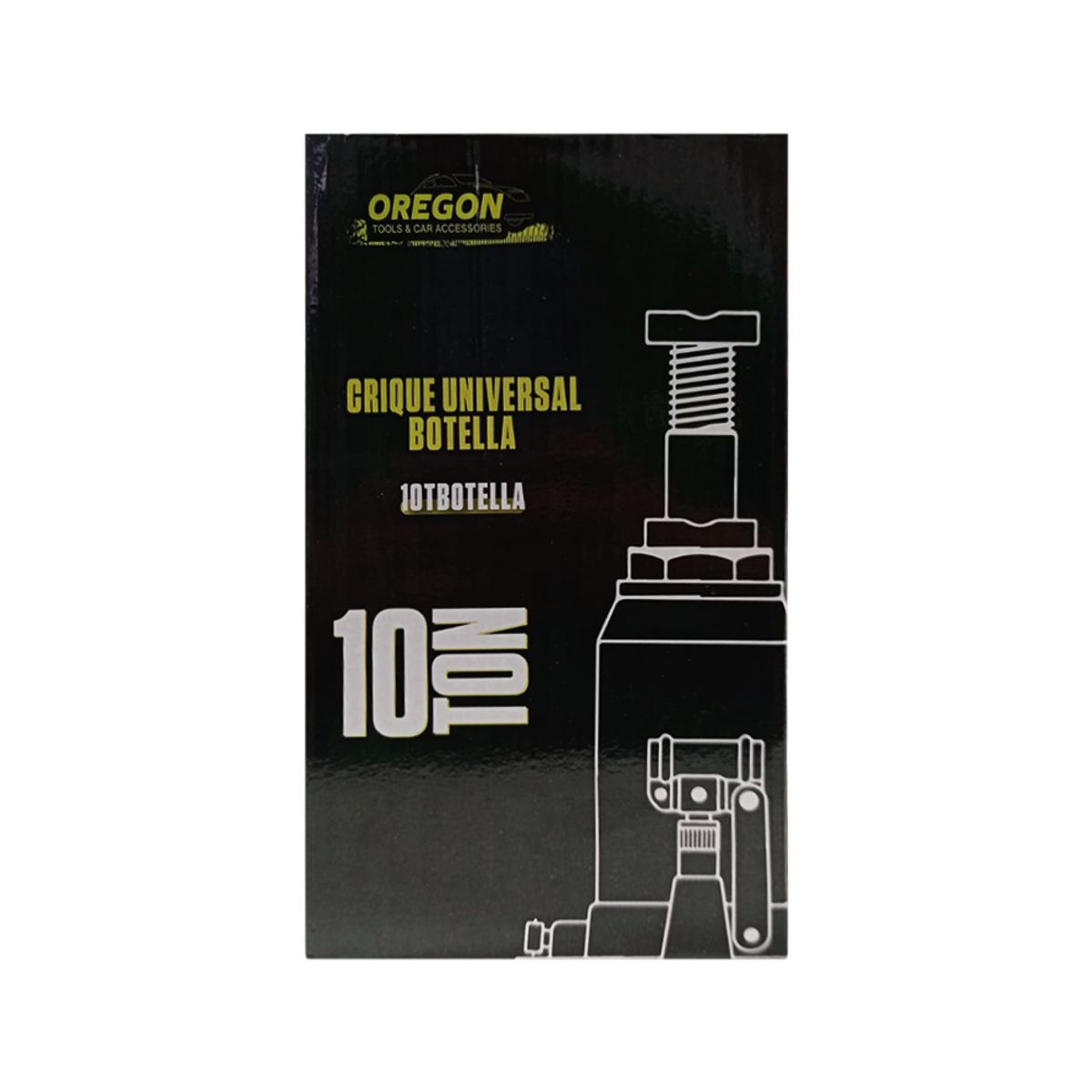OREGON - Gata Hidráulica Tipo Botella 10 Ton Universal Auto Oregon